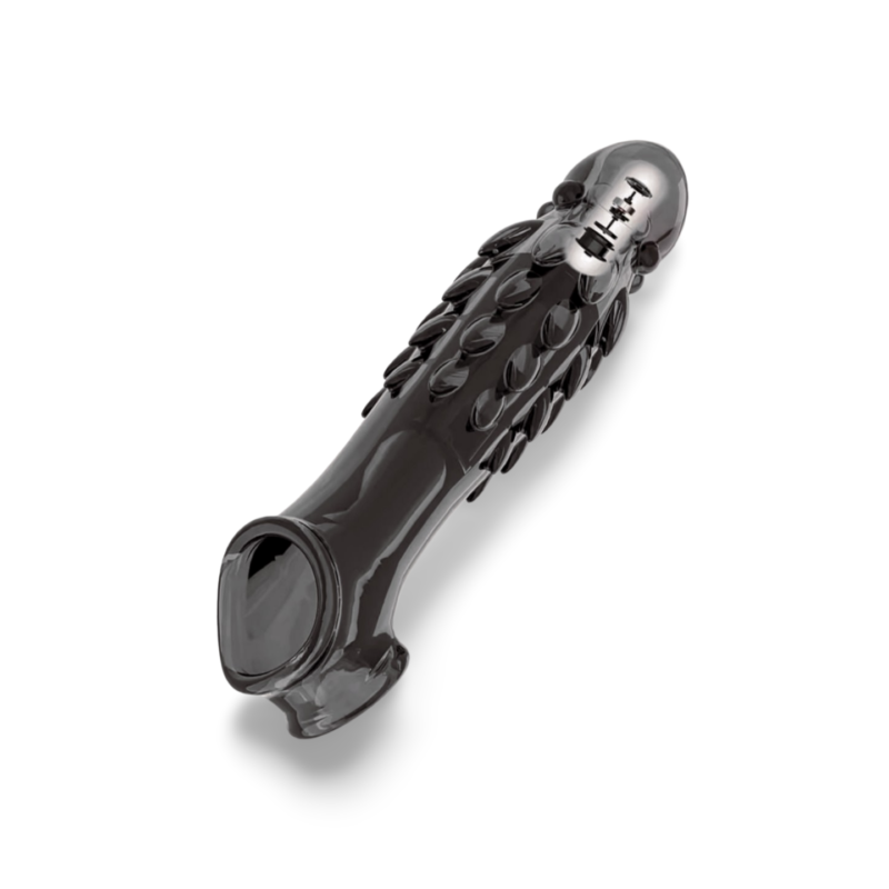 Fish Scale Stimulator Sleeve Black