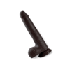 Remote Control Thrusting Black Dildo