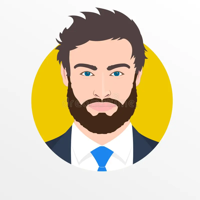 печать-male-face-avatar-man-beard-suit-shirt-necktie-portrait-businessman-icon-vector-illustration-189004563