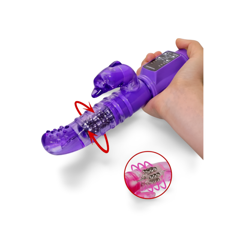 G-Point Waterproof Jack Rabbit Vibrator