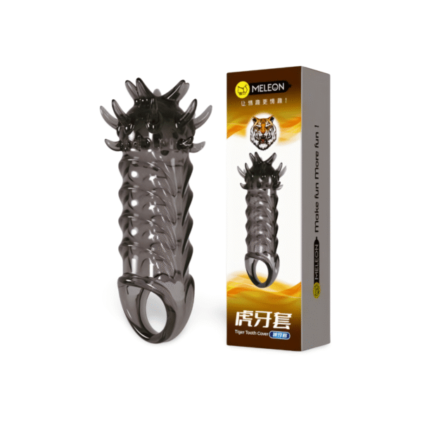 Reusable Tiger Teeth Penis Sleeve