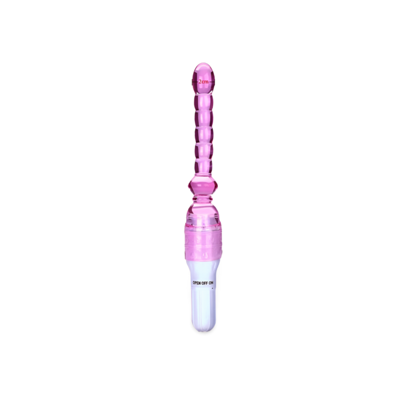 Jelly Beads Anal/Vagina Stick Vibrator