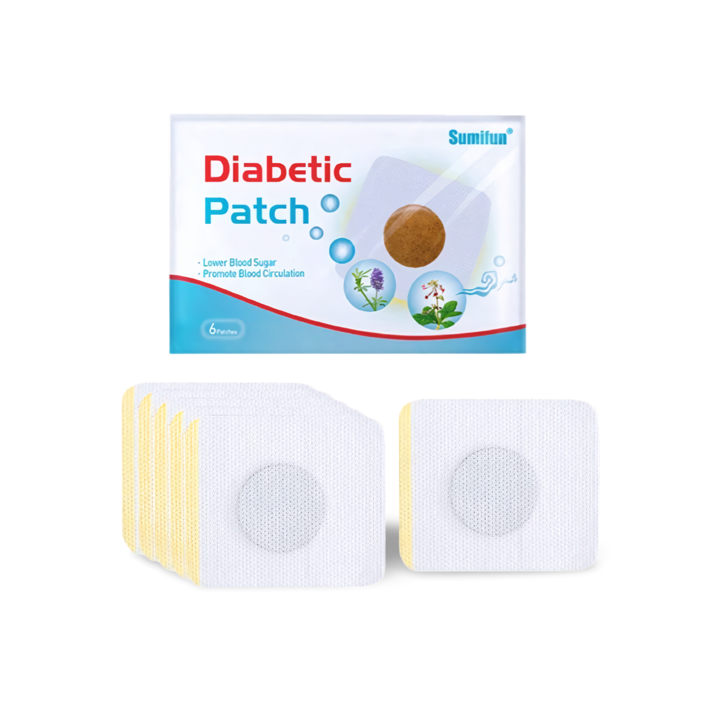 71OOqG05GNL_removebg_preview 6Pcs Diabetic Patch – Stabilize Blood Sugar & Balance Glucose Plaster Pads