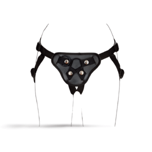 Adjustable Strap-On Harness – Black, Strong & Comfortable