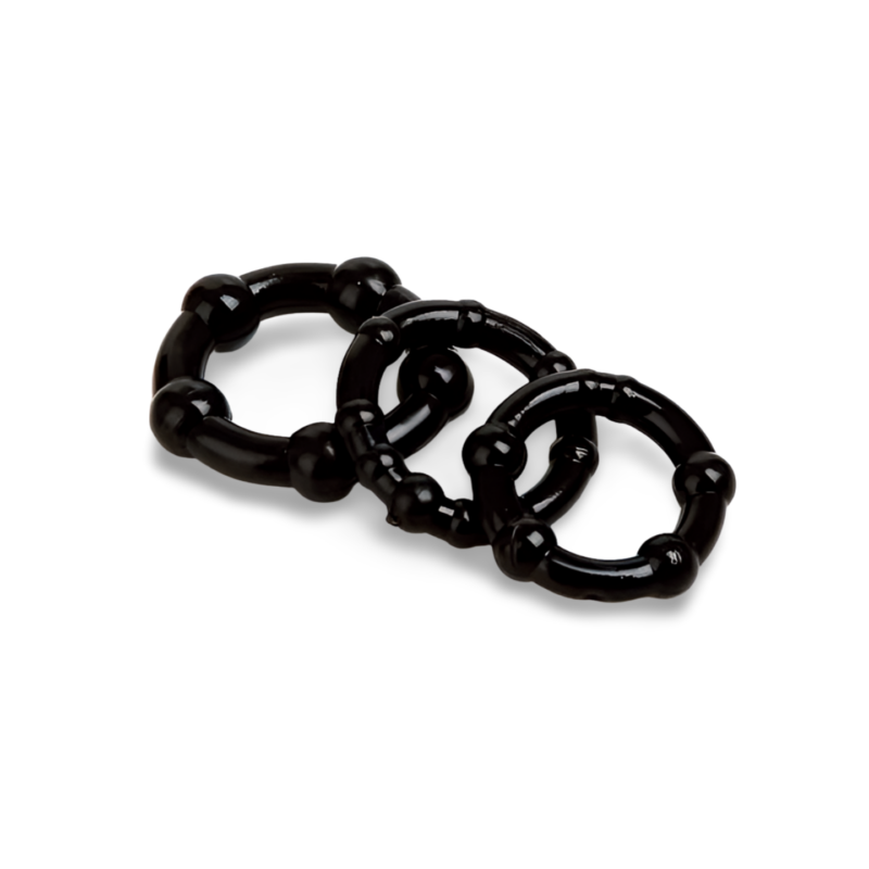 Screenshot_20230624_174840 Last Longer Beaded 3-In-1 Black Cock Ring