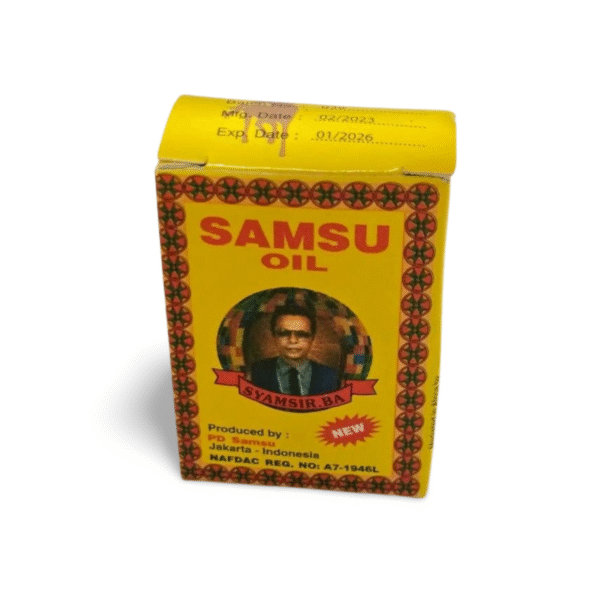 Samsu Oil – Men’s Herbal Massage Oil for Intimacy & Stamina