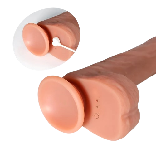 10" Thrusting Dildo Vibrator With Remote Control