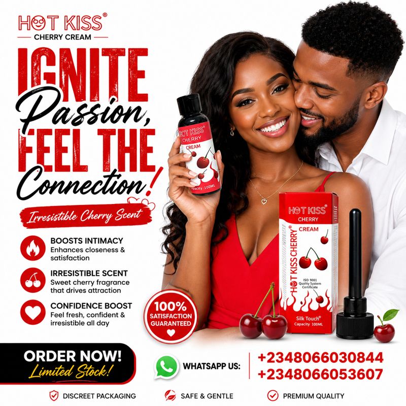 Hot Kiss Cherry Cream Silk Touch