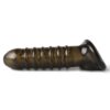 Emperor Ribbed Penis Sleeve In Black