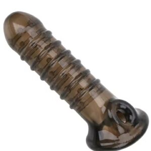 Emperor Ribbed Penis Sleeve In Black