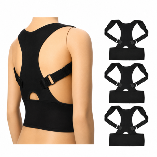 Back Brace Posture Corrector - Adjustable for Women and Men Back Lumbar Support Shoulder